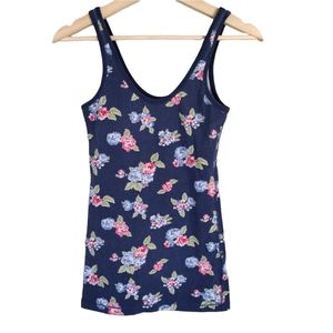 Abercrombie & Fitch Floral Stretchy Tank Top XL